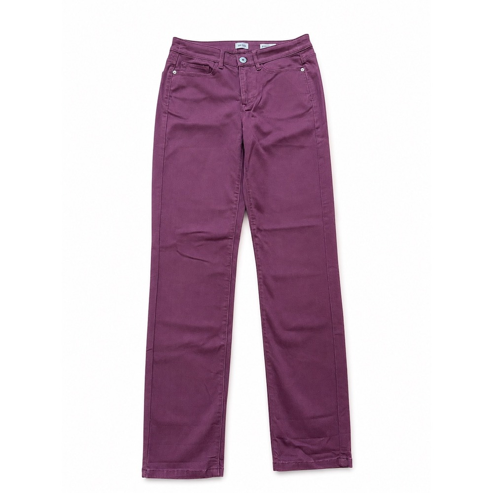 J. Jill Denim Boyfriend Straight Leg Ankle Jeans Women's Size 6R in Plum